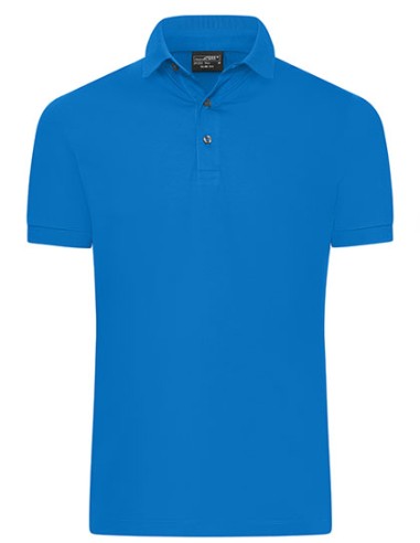 J-JN1302-Mens Mercerised Polo Slim Fit